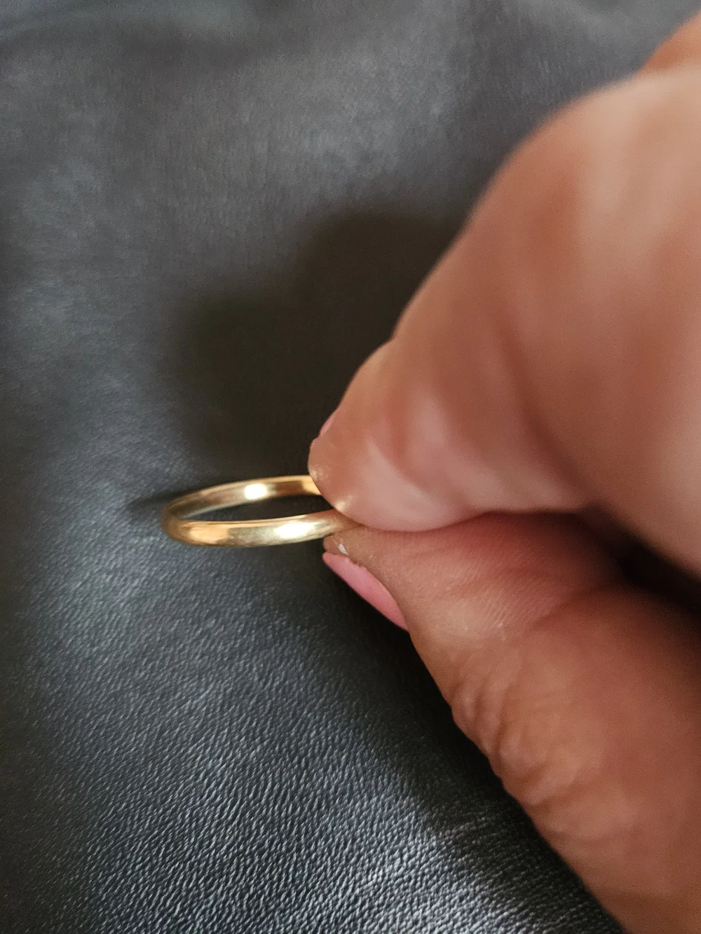 14k Yellow Gold Wedding Ring Size 12